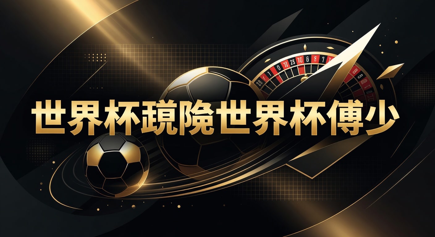 World Cup betting 世界杯博彩：盘口、赔率与风险指南