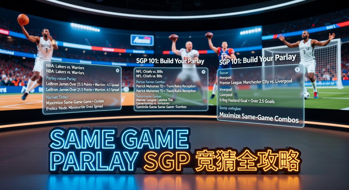 超级过关 Same Game Parlay SGP：投注技巧与实战分析