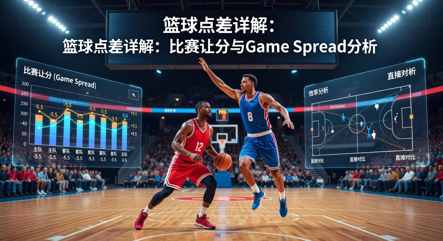 篮球点差 比赛让分 game spread 实战指南｜明陞M88平台